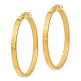 14K Polished Earrings